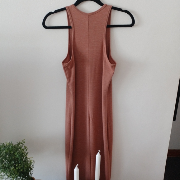 🌱Host Pick🌱 Nude Bodycon Midi Dress, Forever 21 - Picture 10 of 14